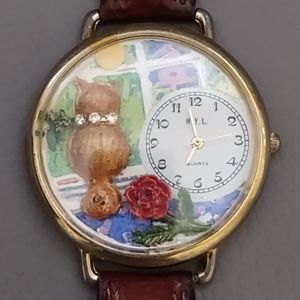 WYL Women's Whimsical Kitty Watch